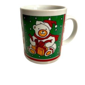 Christmas Bear Cup